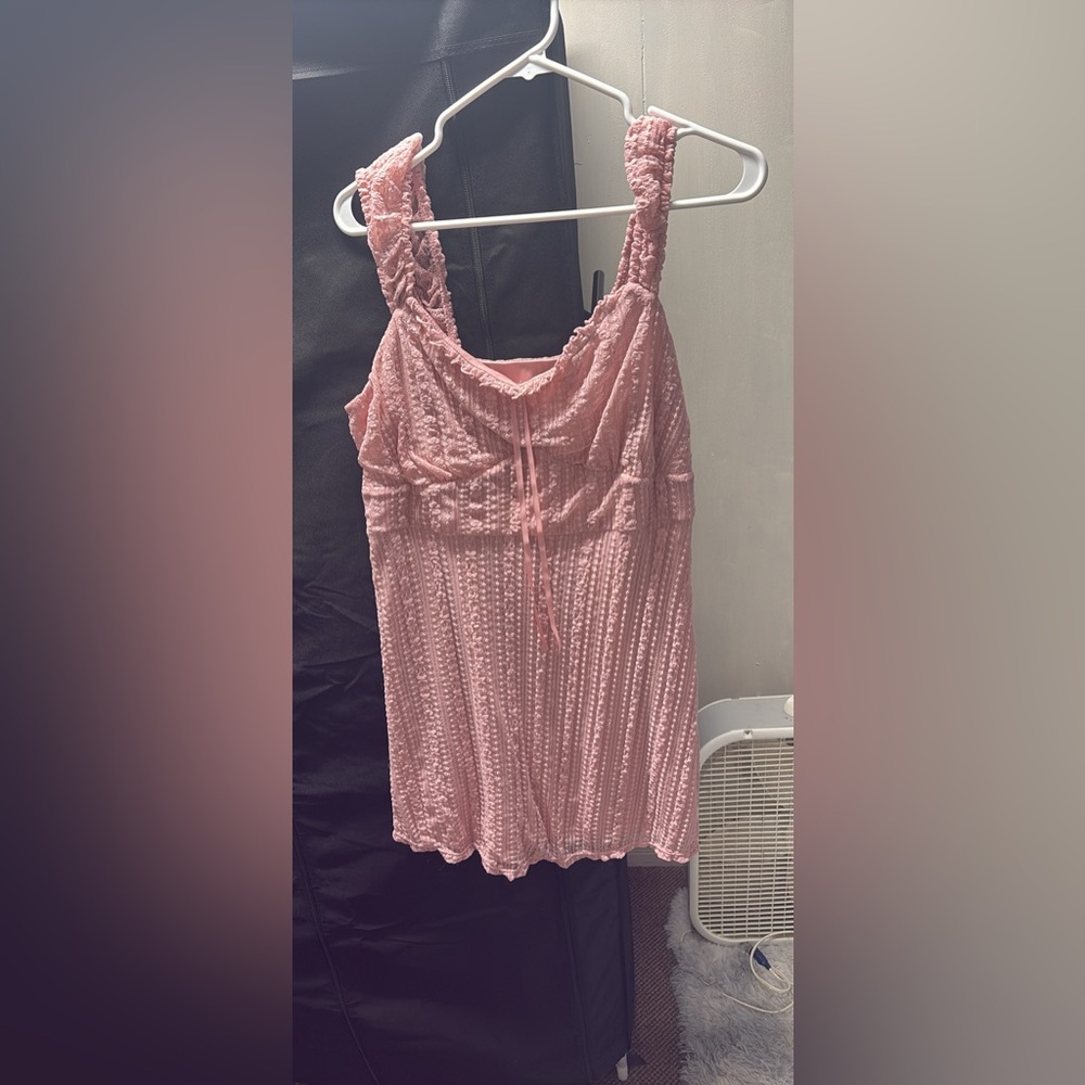 No Boundaries Pink Ruched Mini Dress